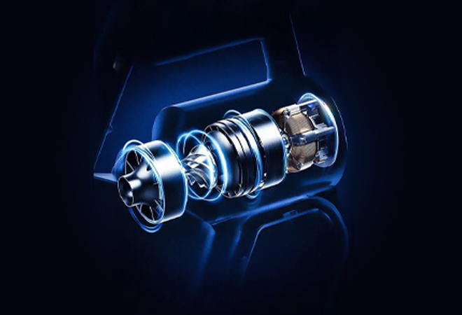 Pneumatic and transmission